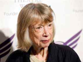 Joan Didion assiste au gala annuel 2012 de l'American Theatre Wing à l'hôtel Plaza le 24 septembre 2012 à New York.