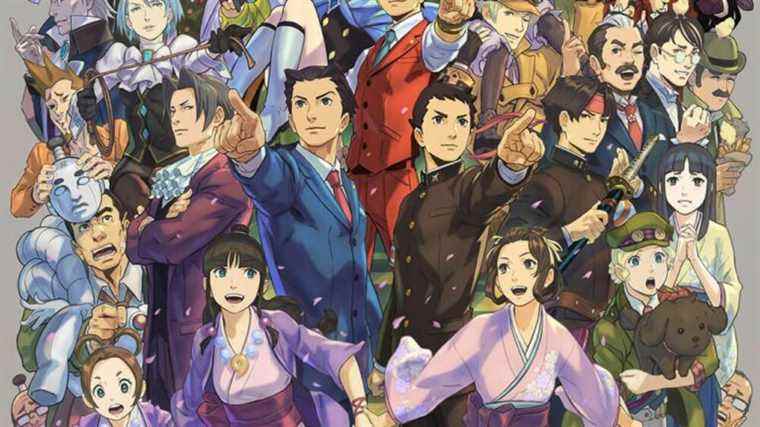 Capcom partage une œuvre d'art spéciale Ace Attorney pour célébrer son 20e anniversaire
