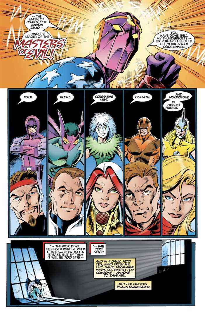 page de Thunderbolts #1