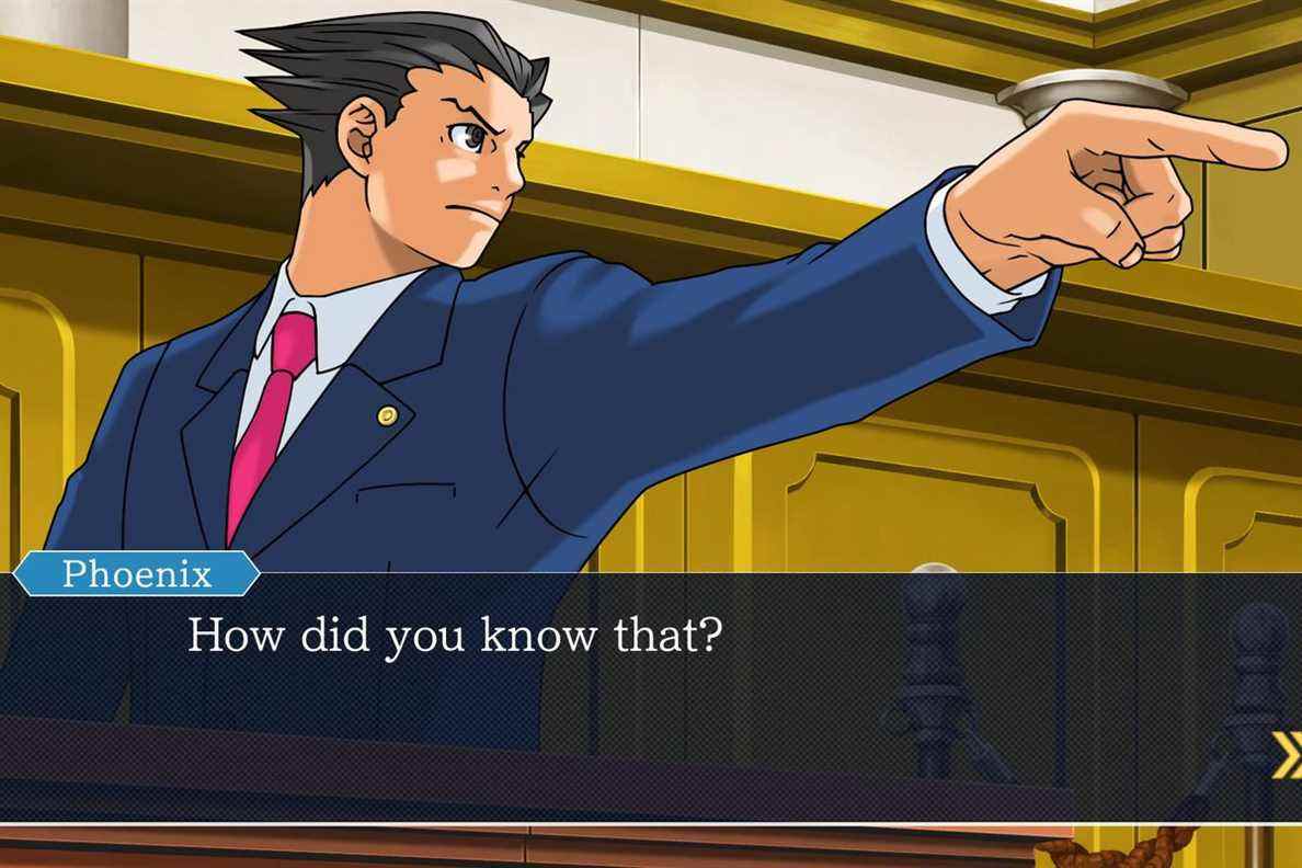 Ace Attorney peut être un bon changement de rythme pendant les voyages de vacances, surtout dans un avion