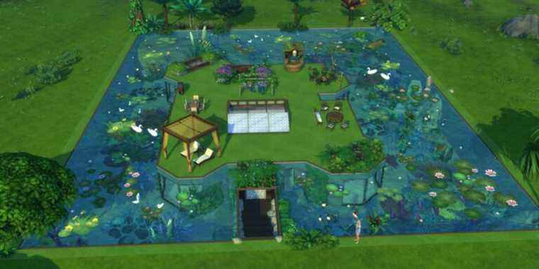 Les Sims 4 : Comment construire une maison sous-marine
