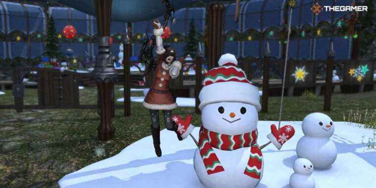 Final Fantasy 14 a capturé la magie de Noël alors que rien d'autre ne le pouvait
