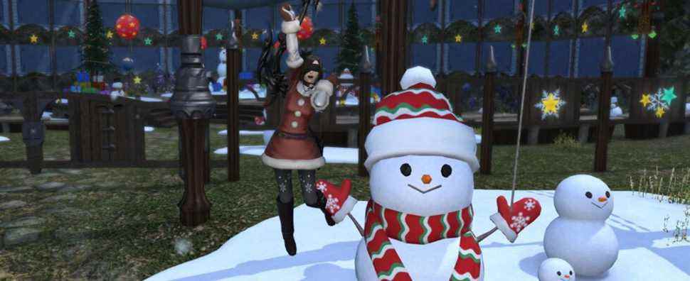 Final Fantasy 14 a capturé la magie de Noël alors que rien d'autre ne le pouvait