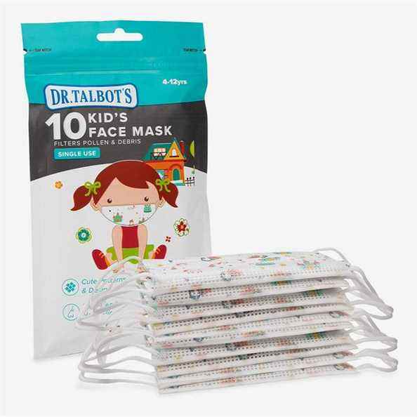 Masque facial jetable pour enfants Dr. Talbot's