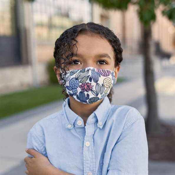 Masques en coton pour enfants honnêtes