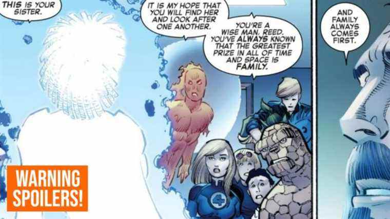 Rencontrez la sœur secrète de Reed Richards dans Fantastic Four #35