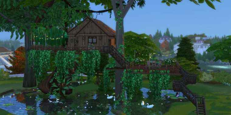 Les Sims 4 : Comment construire une cabane dans les arbres
