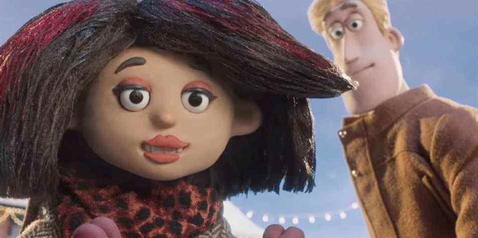 Ben et sa femme Jin dans Shaun the Sheep The Flight Before Christmas