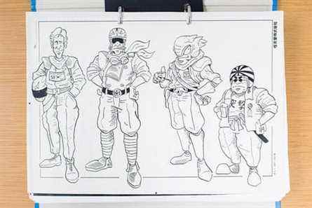 F Zero dessins de personnages