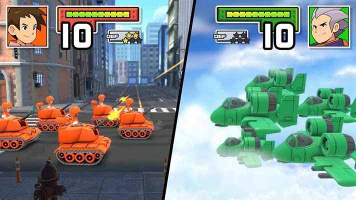 Les visuels mis à jour d'Advance Wars 1 + 2 : Re-Boot Camp.