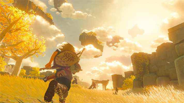 Link traverse Hyrule dans la suite de Breath of the Wild.