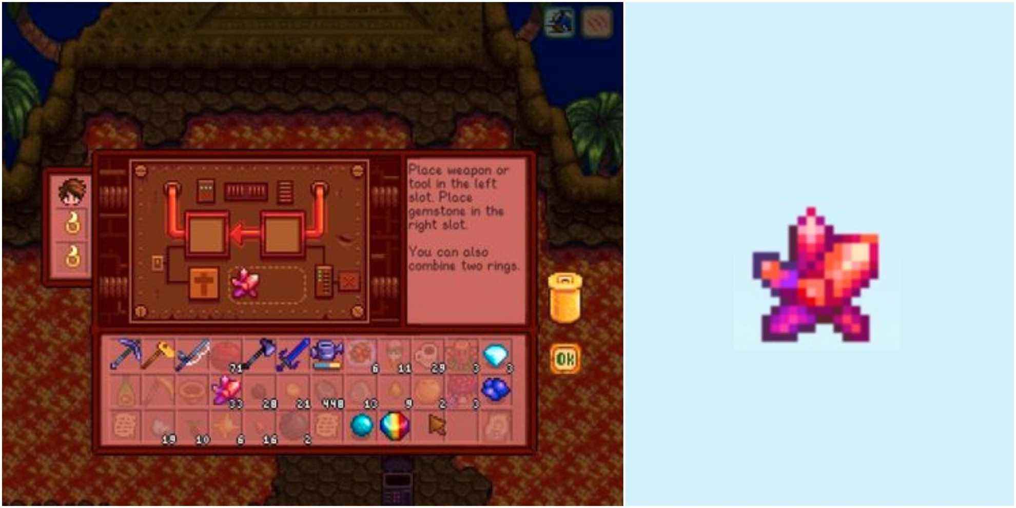 Stardew Valley : Comment obtenir des éclats de cendres (et à quoi ils servent)
