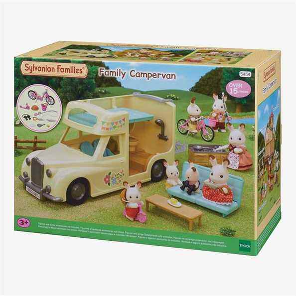 Ensemble de camping-car familial Sylvanian Families