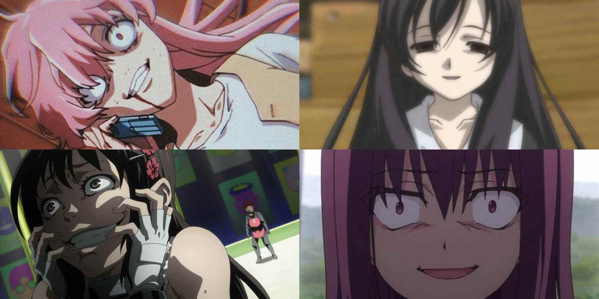 Anime: 9 meilleurs personnages féminins de Yandere
