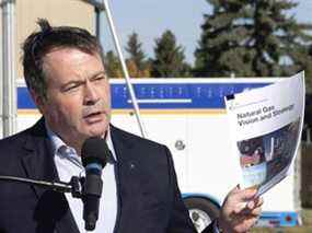 L'an dernier, le premier ministre de l'Alberta, Jason Kenney, a annoncé une stratégie visant à faire croître et à étendre le secteur du gaz naturel, qui comprenait une utilisation accrue de l'hydrogène.