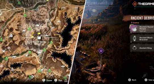 Horizon Zero Dawn: Où trouver tous les navires anciens