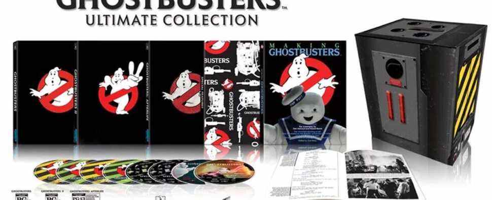 La collection ultime de Ghostbusters comprend un « coup d'aperçu » jamais vu de 114 minutes du film de 1984