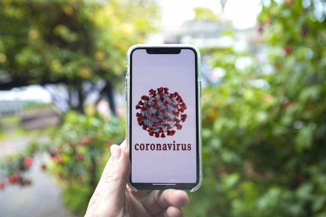 Téléphone coronavirus