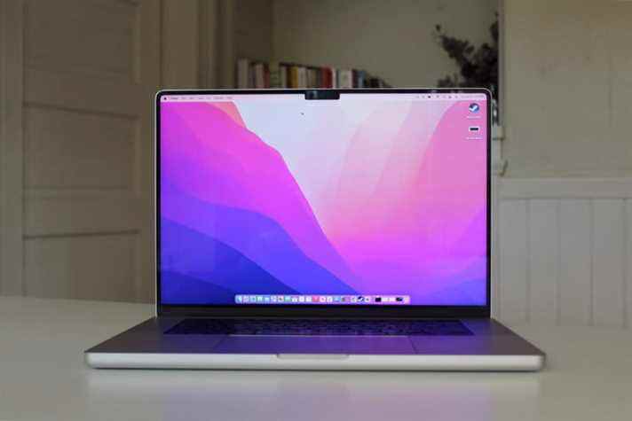 L'écran du MacBook Pro 2021.