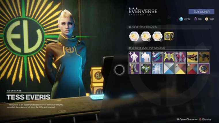 Nouvelle réinitialisation hebdomadaire de Destiny 2 le 21 décembre 2021 et rotation Eververse