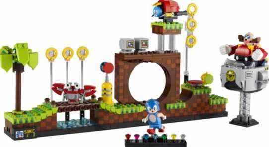 Sonic Lego set