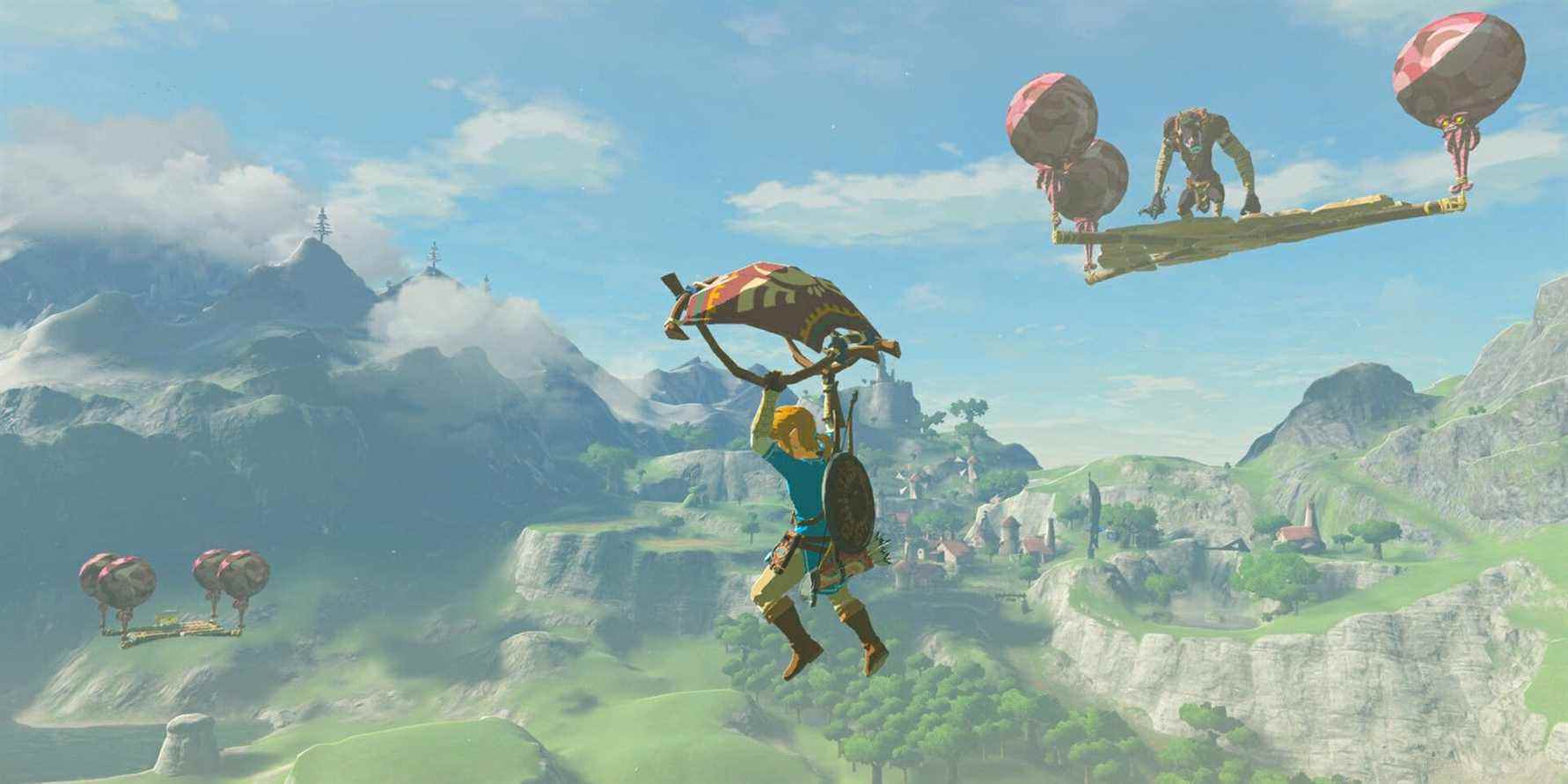 Zelda: Breath of the Wild - Comment obtenir le parapente
