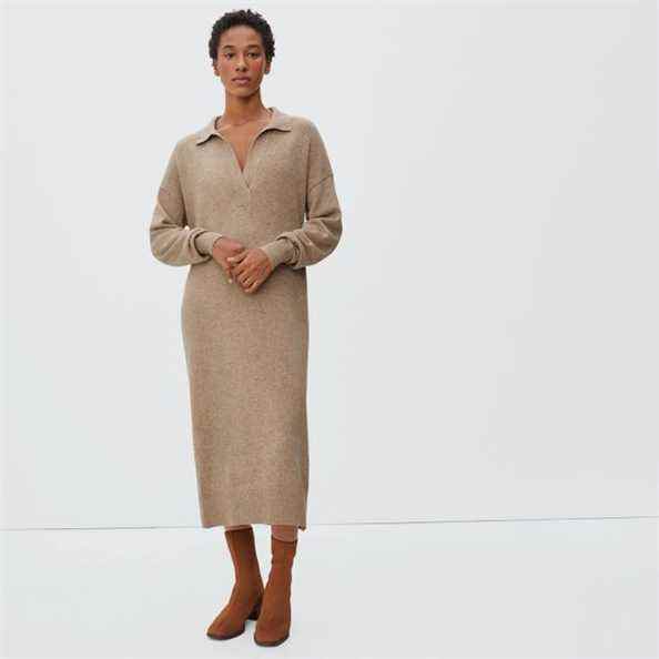 Robe polo en cachemire Everlane