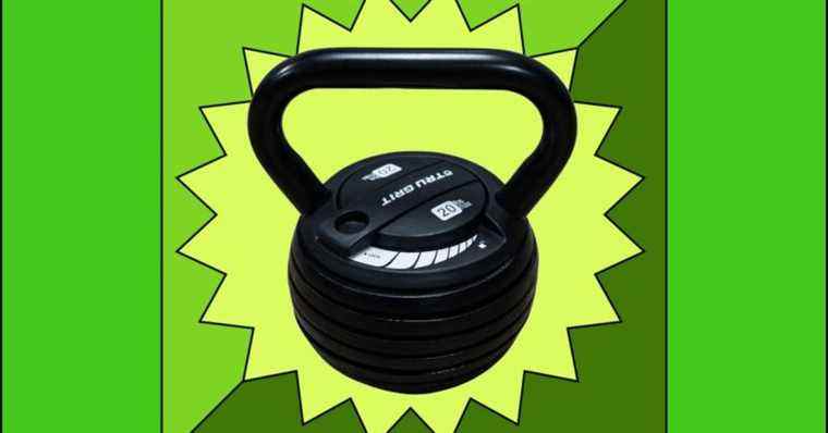 Ce Kettlebell parfait pour votre maison est à près de 60% de réduction en ce moment
