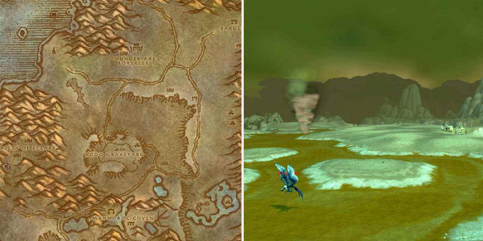 WoW Classic : Comment se rendre à Desolace
