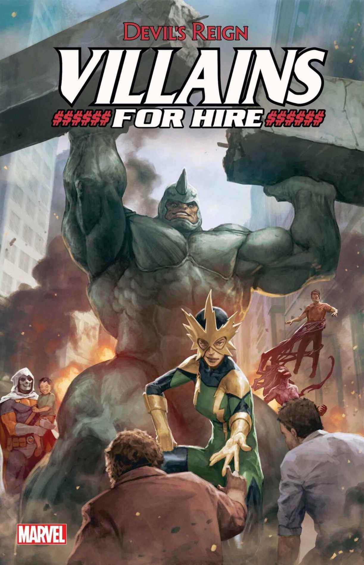 couverture de Devil's Reign: Villains for Hire #1