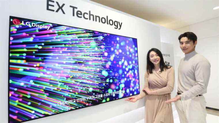 L’OLED EX de LG Display promet des téléviseurs plus lumineux avec des cadres encore plus fins