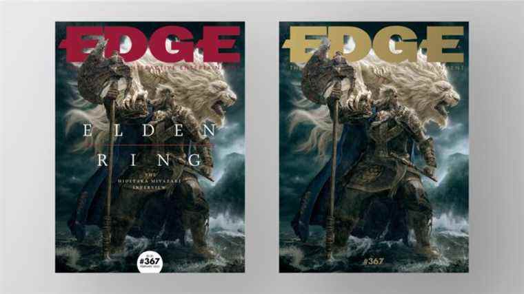 Hidetaka Miyazaki en dit plus sur la star de la couverture d’Edge Elden Ring Godfrey