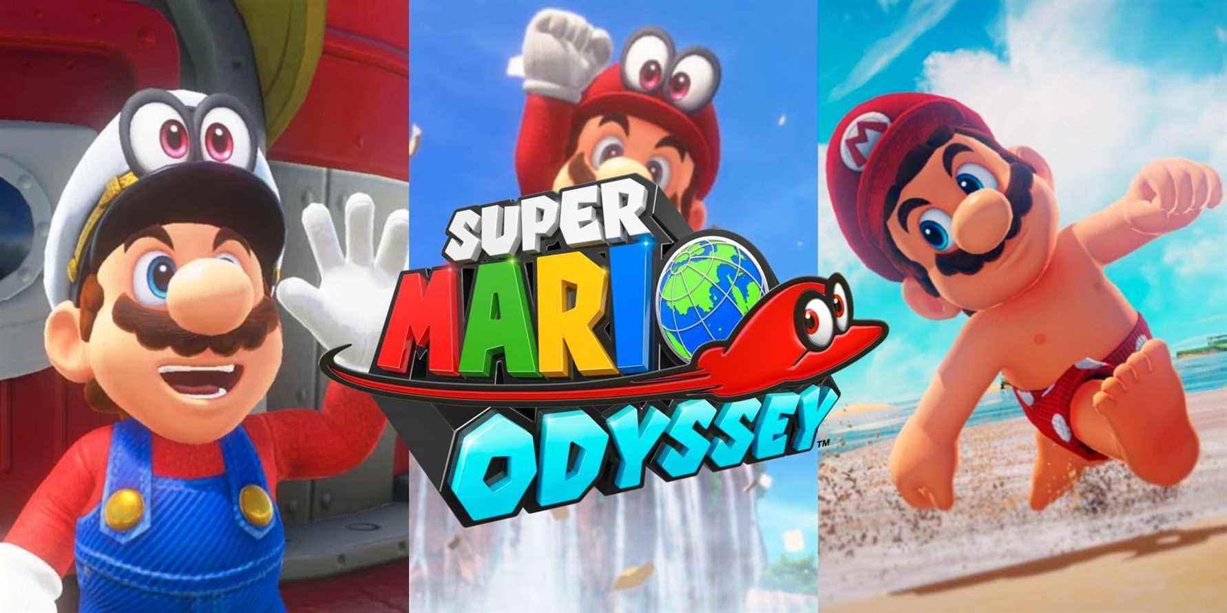 Tous les royaumes de Super Mario Odyssey
