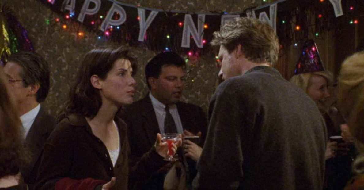 Sandra Bullock et Bill Pullman dans Pendant que vous dormiez.