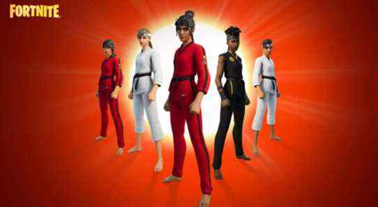 Les skins Fortnite Cobra Kai arrivent pour balayer la jambe