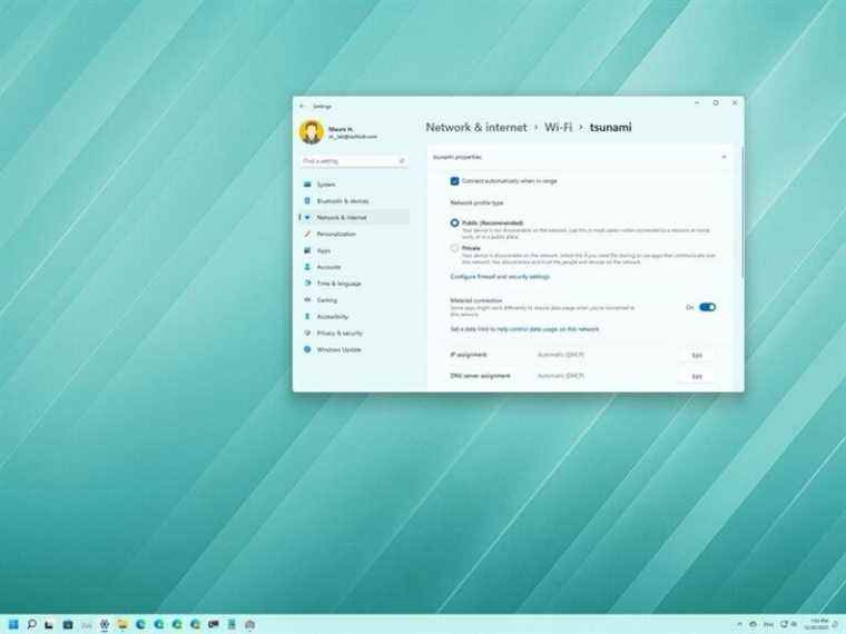 Comment faire des connexions réseau mesurées sur Windows 11