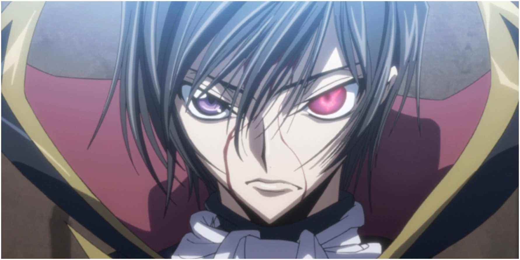 Lelouch avec son Geass actif