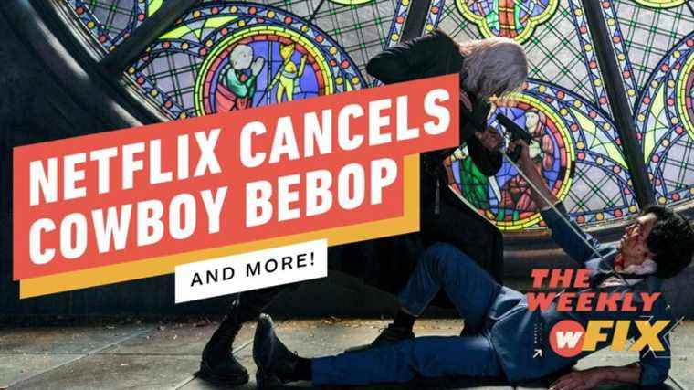  25:37Netflix annule le live action Cowboy Bebop, le récapitulatif des Game Awards et plus encore !  |  IGN The Weekly Fix il y a 3h - Vous voulez vous tenir au courant de tous les moments forts de cette semaine ?  Branchez-vous sur votre Weekly Fix - la seule émission contenant la dose hebdomadaire recommandée d'actualités sur les jeux et le divertissement !  00:36 - Halo Infinite a un bug d'effacement des sauvegardes 03:52 - Le personnel d'Activision Blizzard est en grève 06:17 - Le nouveau jeu Splinter Cell est en route 10:45 - Récapitulatif des Game Awards 15:24 - Cowboy Bebop est annulé après One Season 19:22 - Tom Holland prétend que No Way Home est plus grand que Avengers: Endgame 22:16 - The Wild Hunt arrive à The Witcher Saison 2Cowboy BebopStella Chung + 2 de plusCowboy BebopStella Chung + 2 de plus
