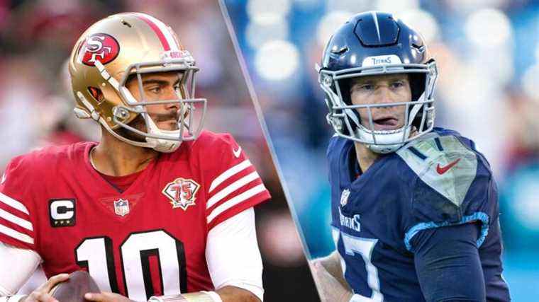 49ers vs Titans en direct: comment regarder le football jeudi soir en ligne ce soir