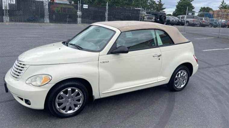 À 2 900 $, cette croisière décapotable Chrysler PT Cruiser 2006 sera-t-elle une victoire facile?