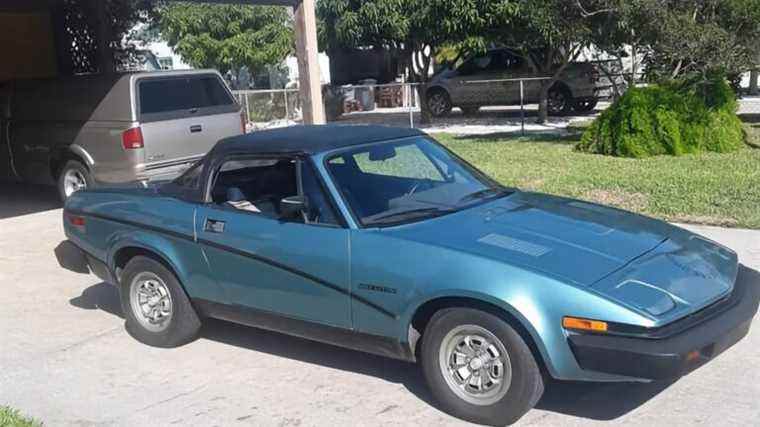 À 5 500 $, cette décapotable Triumph TR7 de 1980 pourrait-elle vous donner un Wedgie?