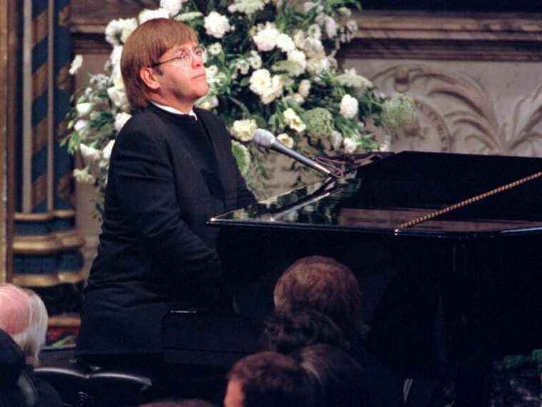 Abbey a poussé Elton John à jouer aux funérailles de la princesse Diana