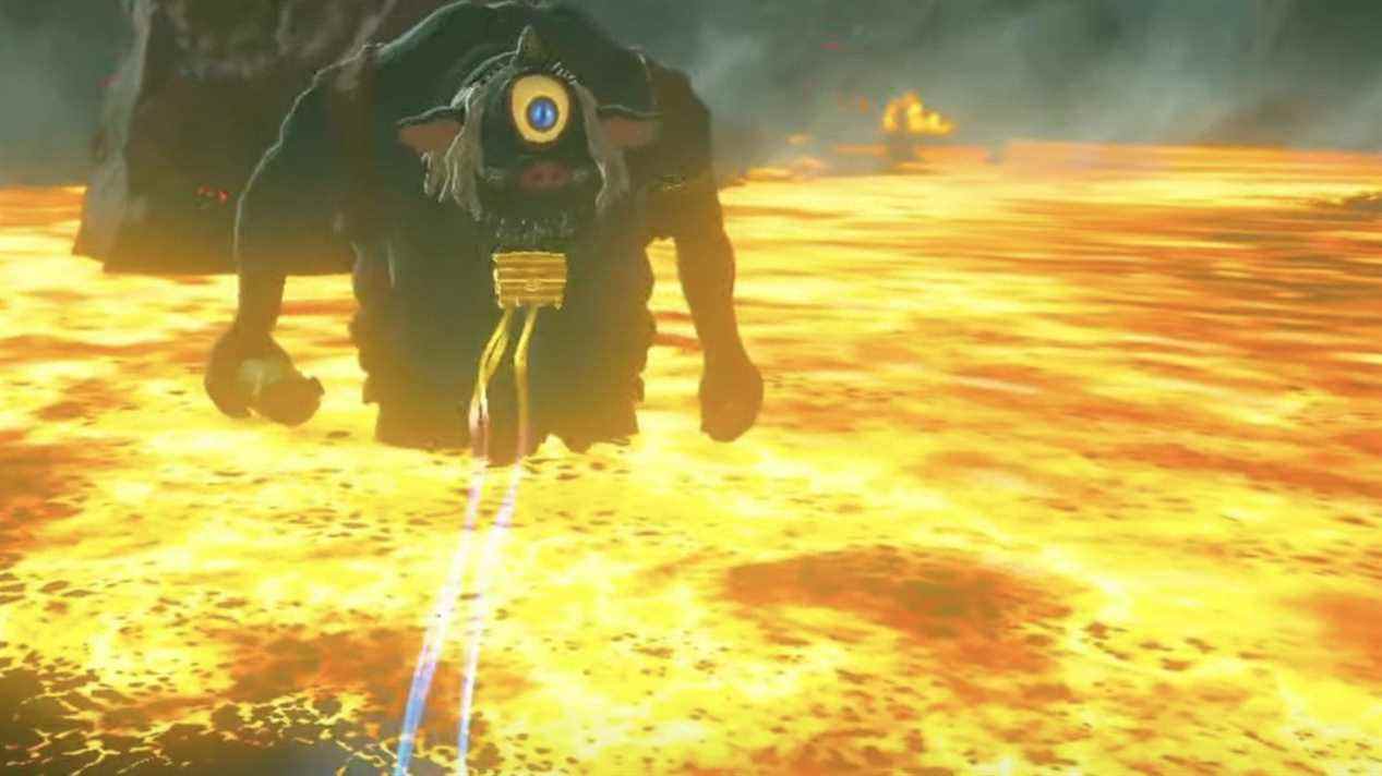 Aléatoire: Zelda: les Hinox de Breath of the Wild ont une peau très épaisse, il semblerait
