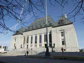 La Cour suprême du Canada le 25 avril 2014 à Ottawa.