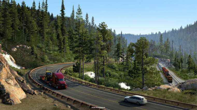     American Truck Simulator se dirige vers le Montana

