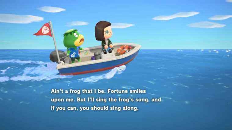 Animal Crossing : New Horizons Kapp’n se refait une beauté pop punk grâce à un musicien de TikTok