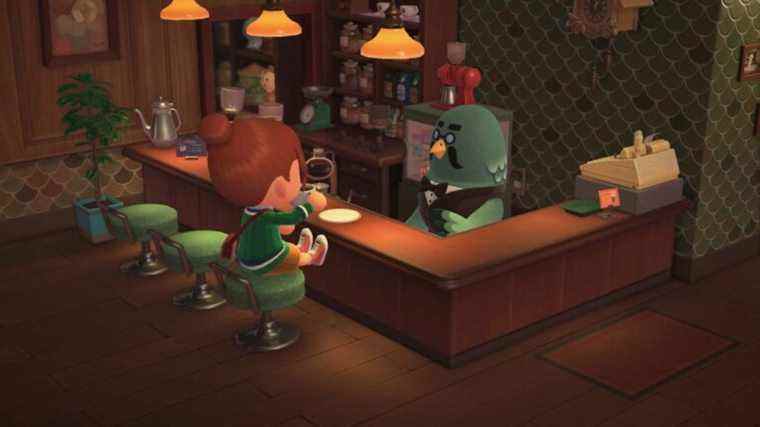 Animal Crossing: New Horizons The Roost présente un adorable niveau de détail dans son décor