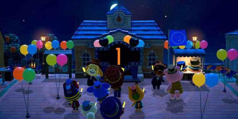 Animal Crossing: New Horizons révèle des objets de célébration du Nouvel An
