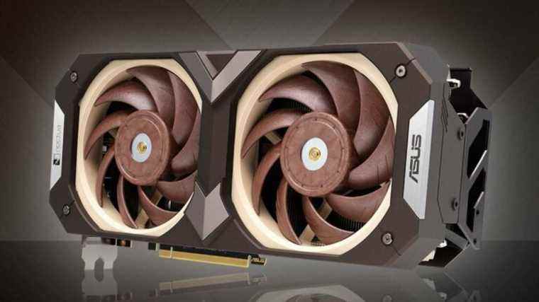     Asus et Noctua se sont associés sur une GeForce RTX 3070 plus silencieuse et plus brune

