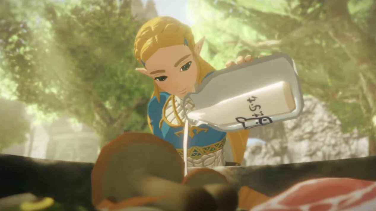 Avez-vous repéré ce savoureux Zelda: Breath Of The Wild référence dans Hyrule Warriors: Age Of Calamity?
